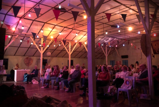 The Summit Hall during the Small Halls Festival